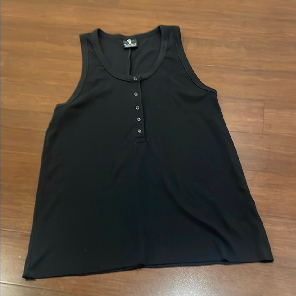 Nike Black Boxy Sleeveless Tank Top